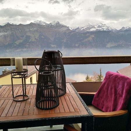 Swiss Seeblick Apartment Mit Hotelanbindung Беатенберг Экстерьер фото