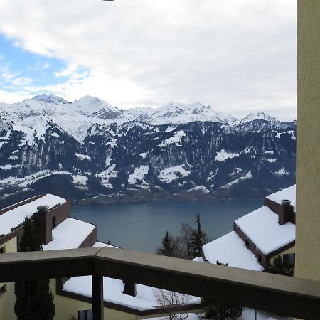 Swiss Seeblick Apartment Mit Hotelanbindung Беатенберг Экстерьер фото